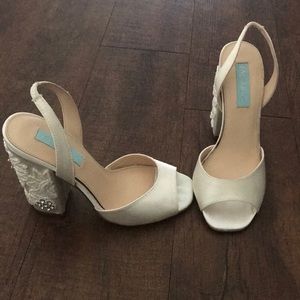Betsey Johnson wedding shoes